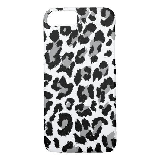 Coques Case-Mate iPhone empreinte de léopard PixDezines (Dos)