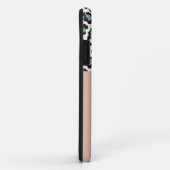 Coques Case-Mate iPhone Empreinte de léopard première typographie audacieu (Dos/Droite)