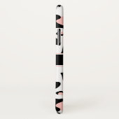 Coques Case-Mate iPhone Empreinte de léopard rose (Dos/Droite)