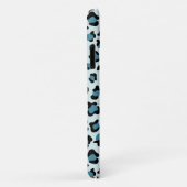 Coques Case-Mate iPhone Empreinte de léopard, Spots de léopard, Leopard bl (Dos/Droite)