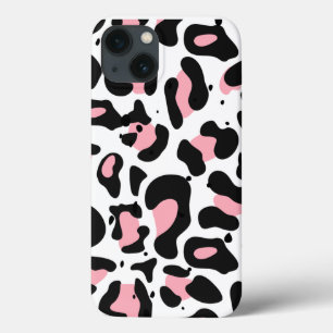 Case-Mate iPhone Case Empreinte de léopard tendance rose et noir