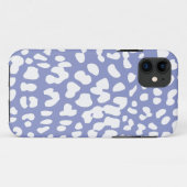 Coques Case-Mate iPhone Empreinte de léopard violet et blanc iPhone 6 Coqu (Dos (Horizontal))
