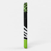 Coques Case-Mate iPhone Empreinte de léopard, Zebra Print, Poster de anima (Dos/Droite)