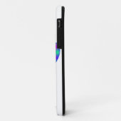 Coques Case-Mate iPhone Empreinte de patte cosmique (Dos/Gauche)