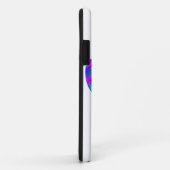 Coques Case-Mate iPhone Empreinte de patte cosmique (Dos/Droite)