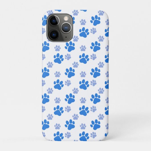 Coques Case-Mate iPhone Empreinte De Patte De Chien Amoureux D'animaux Sim (Dos)