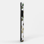 Coques Case-Mate iPhone Empreinte de patte de chien Motif Camo (Dos/Droite)