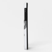 Coques Case-Mate iPhone Empreinte de patte d'encre Abstrait (Dos/Gauche)