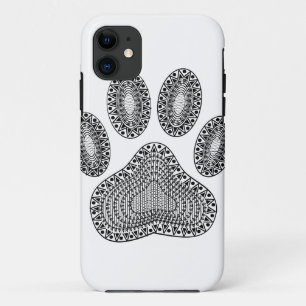 Etui iPhone Case-Mate Empreinte de patte d'encre Abstrait