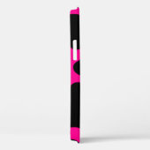 Coques Case-Mate iPhone empreinte de vache rose chaude (Verso / Droite)