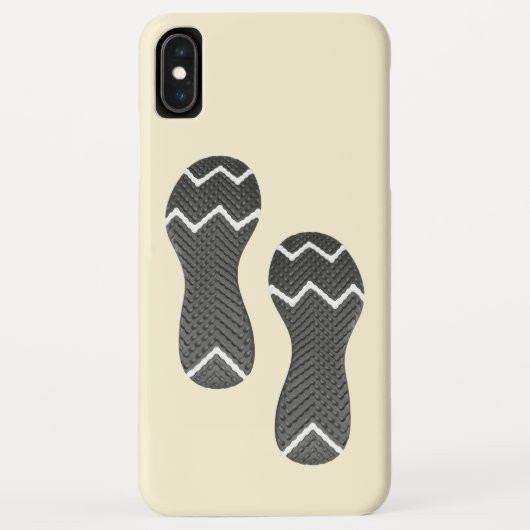 Coques Case-Mate iPhone Empreinte des chaussures de course (Dos)