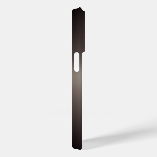 Coques Case-Mate iPhone Empreinte en acier inoxydable brun titane (Verso / Droite)