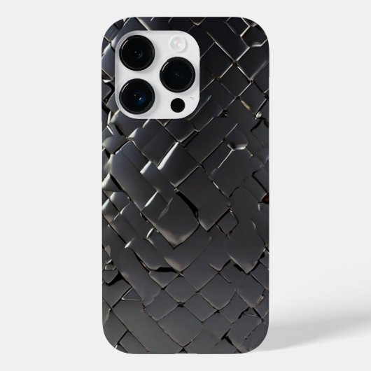Coques Case-Mate iPhone Empreinte en acier inoxydable titane argent (Verso)