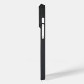 Coques Case-Mate iPhone Empreinte en acier inoxydable titane argent (Verso / Gauche)