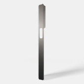 Coques Case-Mate iPhone Empreinte en acier inoxydable titane argent (Verso / Droite)