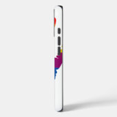 Coques Case-Mate iPhone Empreinte Rainbow (Verso / Gauche)