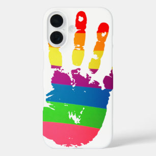 Coques iPhone 16 Empreinte Rainbow