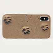 Coques Case-Mate iPhone Empreintes animales dans le sable (Dos (Horizontal))