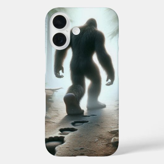 Coques Case-Mate iPhone Empreintes Bigfoot Trail (Verso)