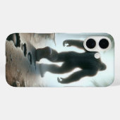Coques Case-Mate iPhone Empreintes Bigfoot Trail (Verso (horizontal))