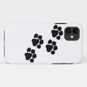 Coques Case-Mate iPhone Empreintes de pattes animaux (Dos (Horizontal))