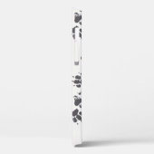 Coques Case-Mate iPhone Empreintes Paw : Chien Monochrome Sans Seamless. (Verso / Gauche)