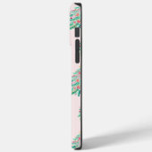Coques Case-Mate iPhone Emprepper rose et vert Noël noir Imprimer (Verso / Gauche)