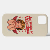 Coques Case-Mate iPhone En attendant simplement la Saint-Valentin Bébé Cup (Verso (horizontal))