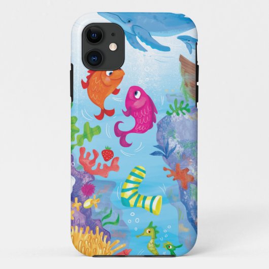 Coques Case-Mate iPhone En Bas Dans L'Océan (Dos)