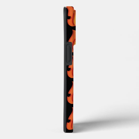 Coques Case-Mate iPhone En feu (Icône Flames 3D) (Verso / Droite)