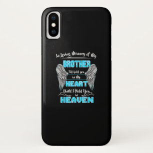 Case-Mate iPhone Case En Mémoire Amoureuse De Mon Frère, Je Te Tiendra