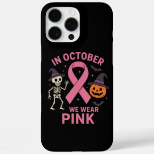 Coques iPhone 16 Pro Max En Octobre Nous Portons Pink Halloween