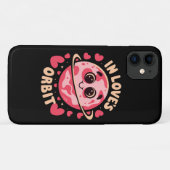 Coques Case-Mate iPhone En Orbite d'amour (Dos (Horizontal))