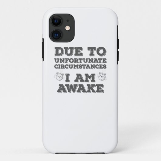 Coques Case-Mate iPhone En raison de circonstances malheureuses, je me rév (Dos)