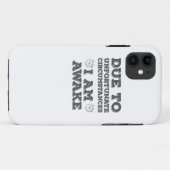 Coques Case-Mate iPhone En raison de circonstances malheureuses, je me rév (Dos (Horizontal))