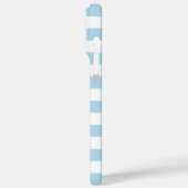 Coques Case-Mate iPhone En vichy bleu (Verso / Gauche)