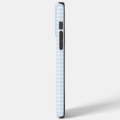 Coques Case-Mate iPhone En vichy bleu F & L (Verso / Gauche)