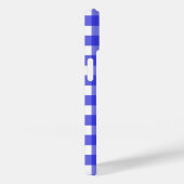 Coques Case-Mate iPhone En vichy bleu royal (Verso / Droite)