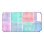 Coques Case-Mate iPhone en vichy blocs (Dos (Horizontal))