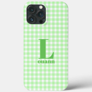 Case-Mate iPhone Case en vichy citron