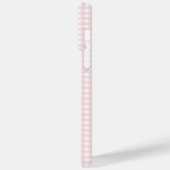 Coques Case-Mate iPhone En vichy de pêche F et L (Verso / Gauche)