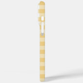 Coques Case-Mate iPhone En vichy jaune et blanc (Verso / Gauche)
