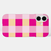 Coques Case-Mate iPhone en vichy Motif (Verso (horizontal))