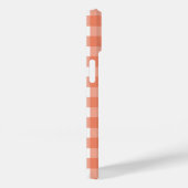 Coques Case-Mate iPhone En vichy orange (Verso / Droite)