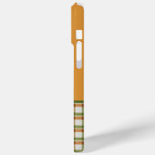Coques Case-Mate iPhone En vichy orange et vert (Verso / Gauche)