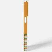 Coques Case-Mate iPhone En vichy orange et vert (Verso / Droite)