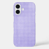 Coques Case-Mate iPhone en vichy pourpre (Verso)