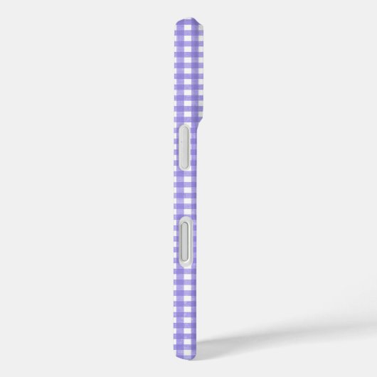 Coques Case-Mate iPhone en vichy pourpre (Verso / Droite)
