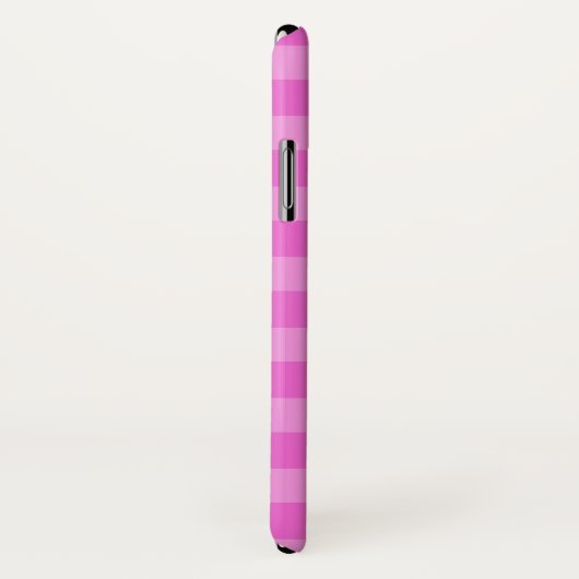 Coques Case-Mate iPhone En vichy rose (Dos/Droite)