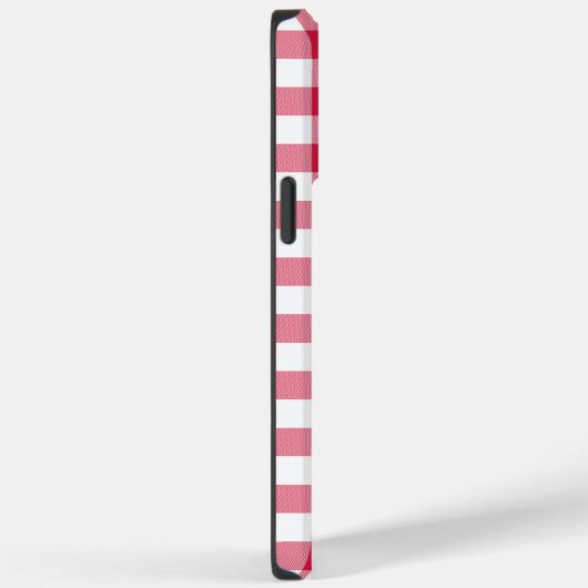 Coques Case-Mate iPhone En vichy rouge (Verso / Droite)